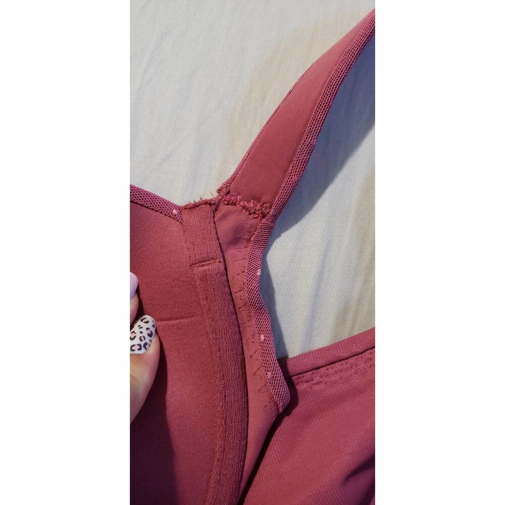 Soma Stunning Support Full Coverage 38DDD 2 Piece Lot Beige & Raspberry Bras - Picture 8 of 10